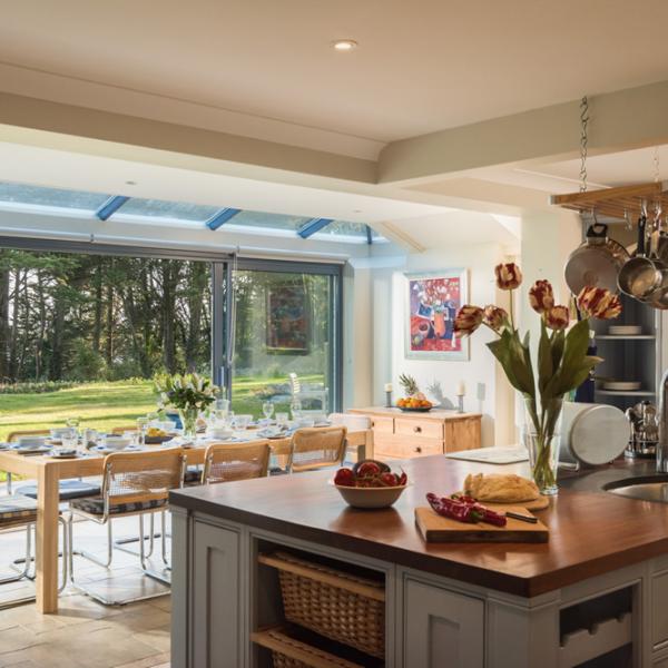 Clouds Rock, Cornwall - Holiday House for 10 People